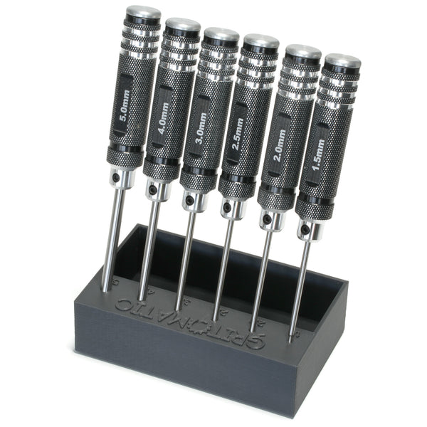 Hex Screwdrivers Set on Holder