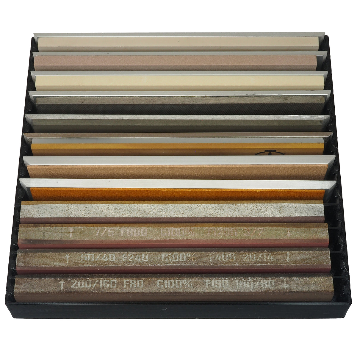 Open Tray for 12 Edge Pro Stones Gritomatic