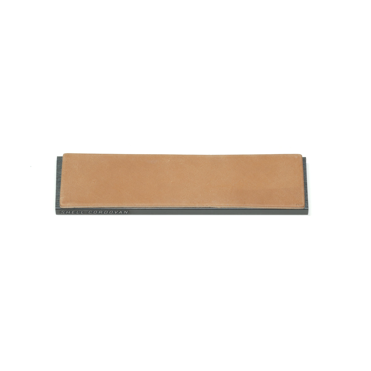 Shell Cordovan Leather Strop on Anodized Blank [4